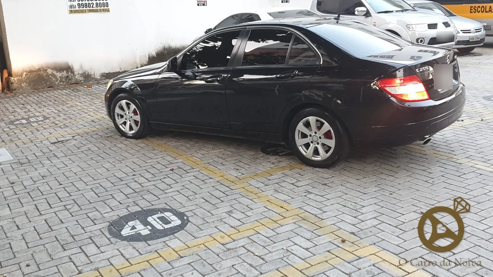 Mercedes-Benz C200 — O Carro da Noiva